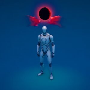 Blood Moon Aura Flaming Moon Stage1
